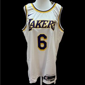 Nike Lakers James #6 Basketball Jersey